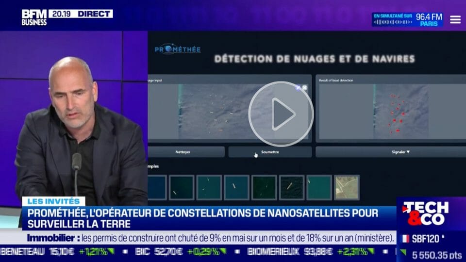 Interview d'Olivier Piepsz sur BFM concernant les Assises du NewSpace